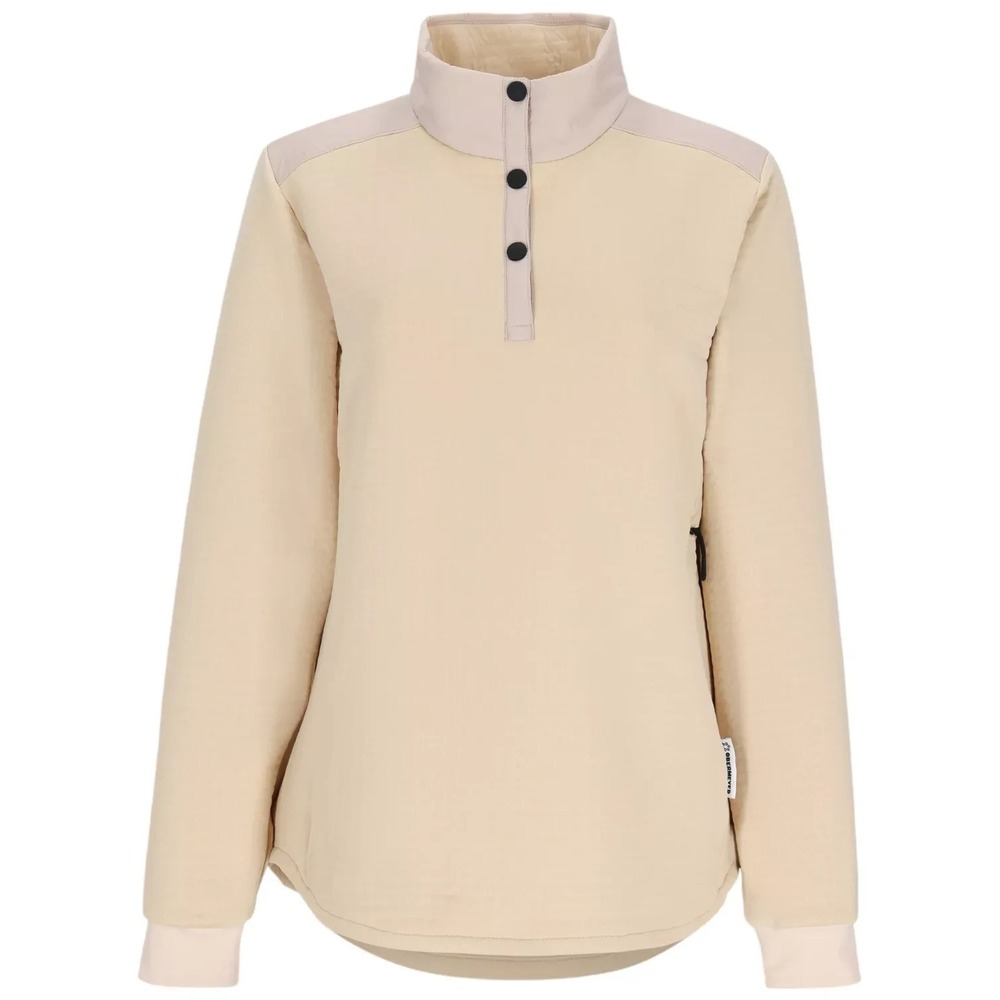 Obermeyer Explorer Tech Henley Womens M Cement NWT - Picture 1 of 12